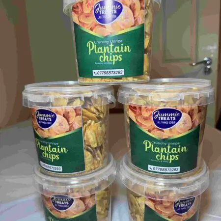 Unripe Plantain Chips